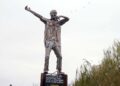 Impresionante: el Indio Solari ya tiene su propia escultura en La Matanza