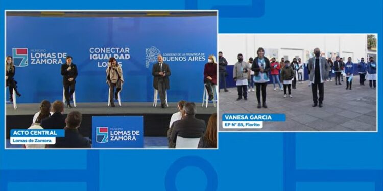 «Conectar Igualdad Lomas»: entregaron 10 mil tablets para niños y niñas de 6° grado