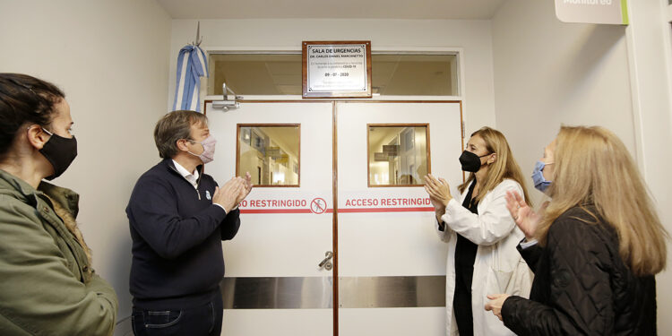 Calzada: bautizaron a la sala del Oñativia con el nombre de un médico que falleció de COVID
