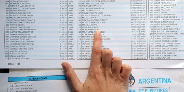 PASO: uno de cada cuatro argentinos votará en un lugar distinto al de los últimos comicios