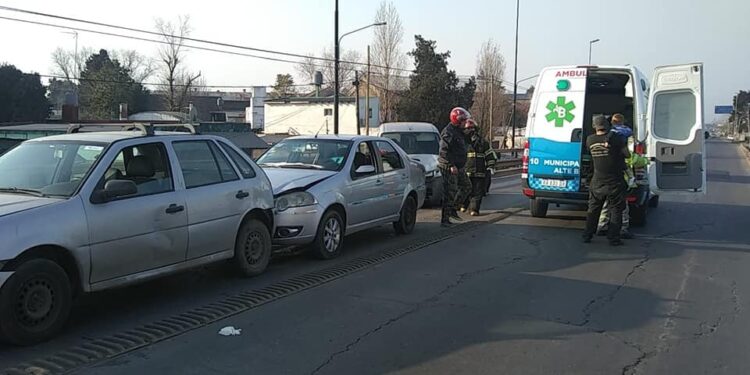 Claypole: seis heridos en otro choque en cadena sobre el puente