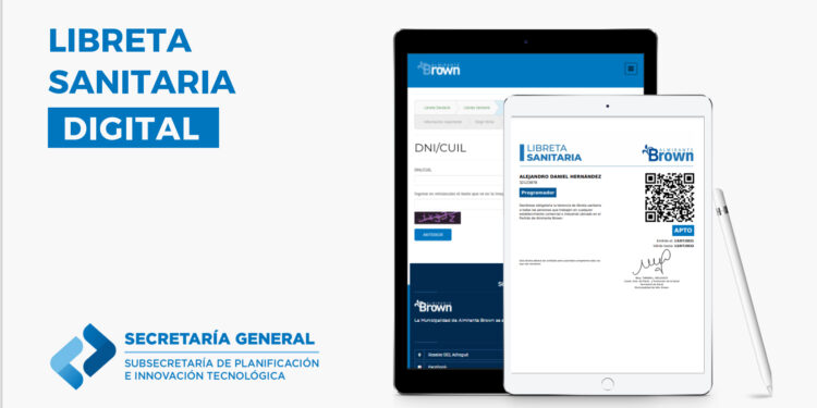 En Brown ya se puede gestionar en forma online la libreta sanitaria