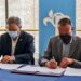 Firman convenios con Vialidad  para pavimentar en Brown