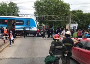 Burzaco: se arrojó al paso del tren y se salvó de milagro
