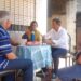Cascallares y Galmarini dialogaron con vecinos de Claypole tras la extensión de la red de agua potable