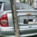 Mármol: iban 8 en un auto, chocaron y casi provocan una tragedia
