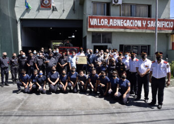 Los Bomberos de Glew festejaron su 50 aniversario