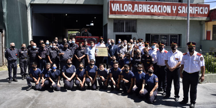 Los Bomberos de Glew festejaron su 50 aniversario
