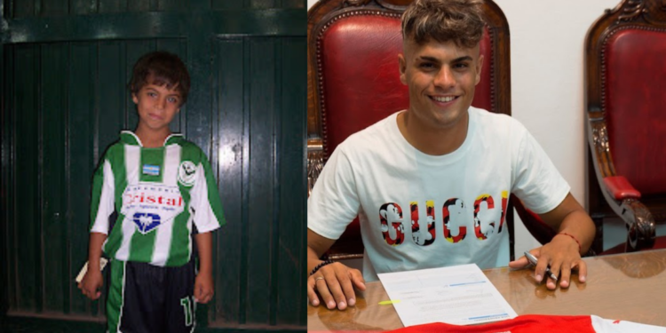 Toto Pozzo, el pibe de Calzada que llegó a la primera de Independiente desde el fútbol de barrio