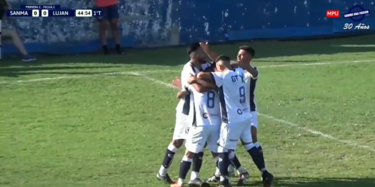 Con sabor a poco: Sanma empató 1 a 1 contra Luján en la segunda fecha