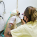 Veterinarios de Zoonosis Brown salvaron a “Beto”, un perro que padecía una avanzada infección