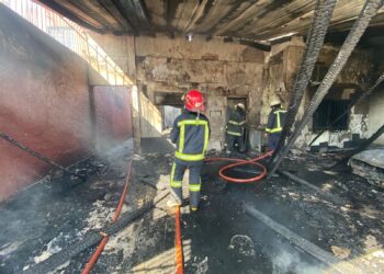 San José: se incendió por completo una vivienda en Nother y Chubut
