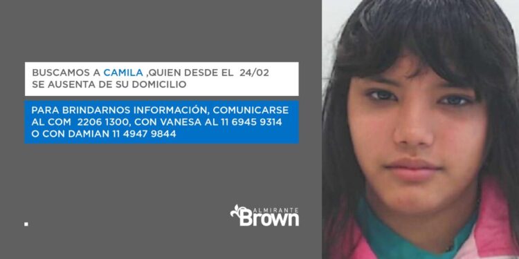 Calzada: continúa la intensa búsqueda de una joven desaparecida hace más de 20 días