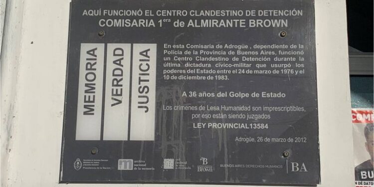 Día Nacional de la Memoria, por la Verdad y la Justicia: cuáles fueron los Centros Clandestinos de Detención en Brown