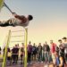 El Municipio inauguró el parque de calistenia en el polideportivo de Rivadavia