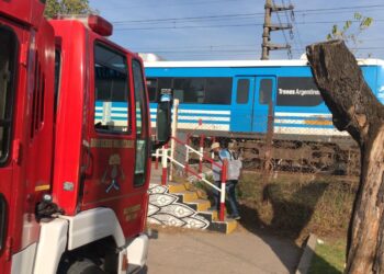 Tragedia en Burzaco: el Tren Roca arrolló a un hombre en el paso peatonal