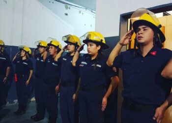 Los Bomberos Voluntarios de Glew celebraron su 50 aniversario
