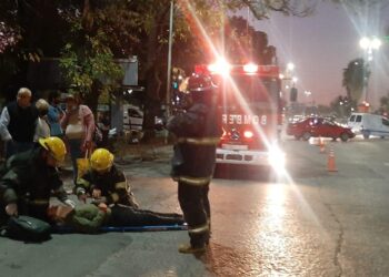 Longchamps: un ciclista fue atropellado por un auto