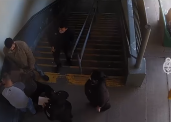 Video: una mujer embarazada con trabajo de parto casi da a luz en pleno andén en Adrogué
