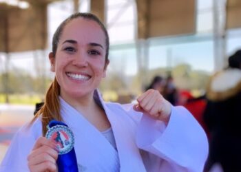 Eugenia Calvi, una estrella deportiva de Longchamps: «el karate es mi primer gran amor»