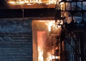 San José: se incendió completamente una vivienda
