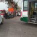 Burzaco: chocaron un colectivo y un motociclista sobre Monteverde