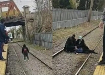 Gerli: pasajeros evitaron que una mujer se tirara a las vías del Tren Roca