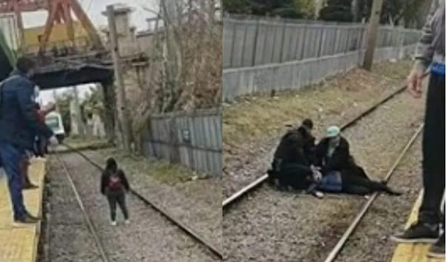 Gerli: pasajeros evitaron que una mujer se tirara a las vías del Tren Roca