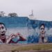 Un gol de la selección argentina fue plasmado con un impresionante mural en Mármol
