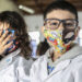 Entregaron lentes a alumnos de escuelas primarias de Brown