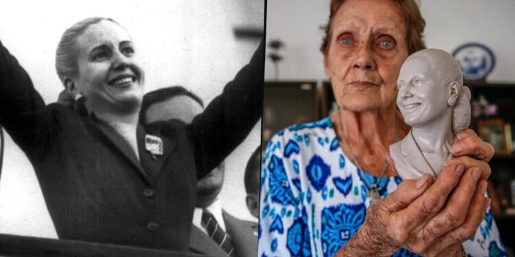 María Eugenia Álvarez, la enfermera de Longchamps que atendió y asistió a Evita
