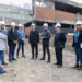 Funcionarios visitaron las obras del Viaducto de Ruta 4 y en la Universidad de Brown