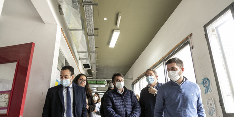 Avanzan las obras de climatización en las escuelas de Brown