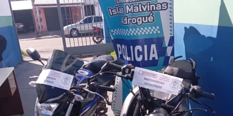 Cayeron con drogas, armas y motos robadas en Malvinas Argentinas