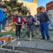 Vecinos de Mármol construyen el primer monumento a los veteranos de Malvinas