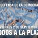 Atentado: marchan a Plaza de Mayo «en defensa de la democracia»