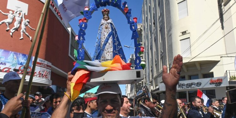 Peregrinarán con la Virgen de Luján por todo el país con el lema «ni un pibe menos por la droga»