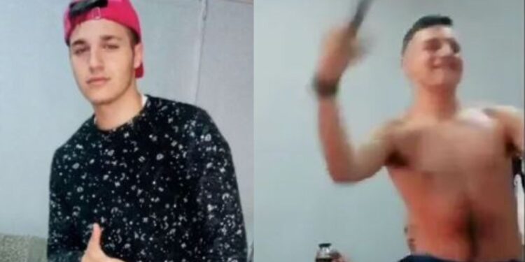 Mármol: hace 4 años mató a su prima, está libre y hace videos bailando con un cuchillo