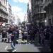 Los trabajadores de Megaflex marcharon al Ministerio de Trabajo por los 16 despedidos