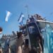 A metros de los campeones del mundo en un día histórico