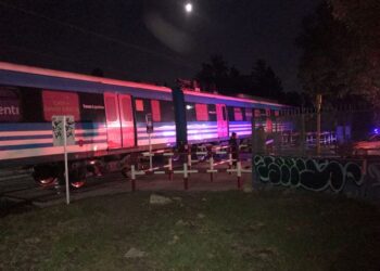 El tren atropelló y mató a un joven en Burzaco