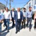 Inauguraron obras de asfalto y recorrieron el parque Don Orione