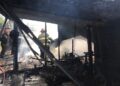 Los Bomberos de Brown combatieron incendios en Burzaco y Adrogué