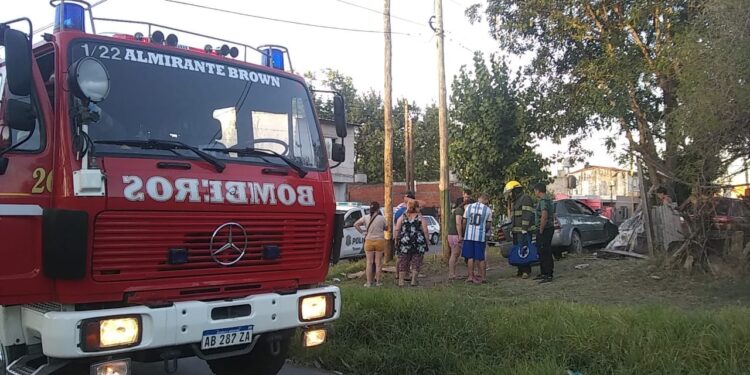 Choque en Claypole: varias personas resultaron heridas