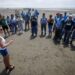 Voluntarios y funcionarios limpiaron las playas de Quilmes