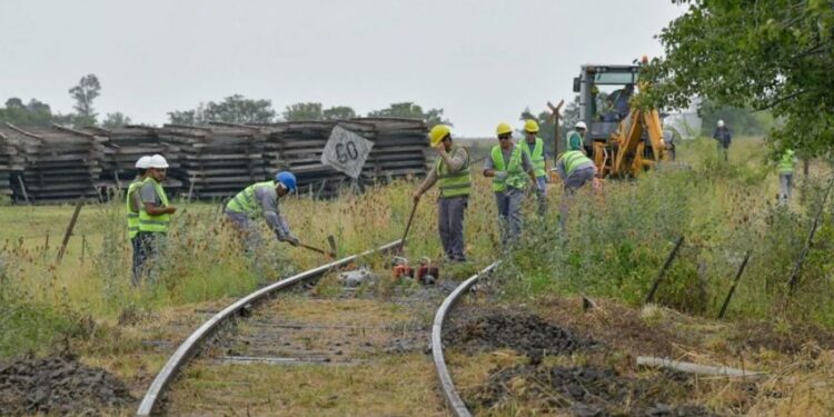 Avanzan las obras para el retorno del tren de pasajeros a Tandil
