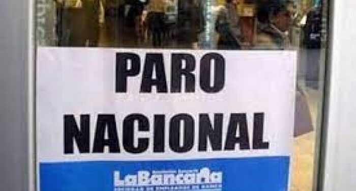 La Asociación Bancaria anunció un paro nacional de 24 horas para el jueves 23 de febrero
