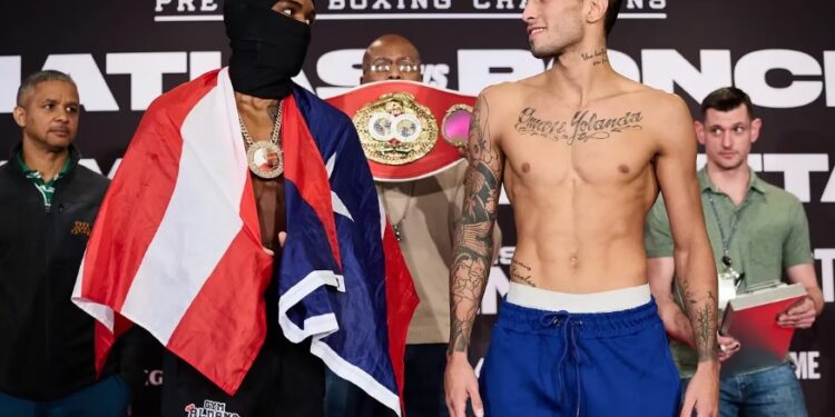 Ponce dio el peso y esta noche va por la gloria en Estados Unidos