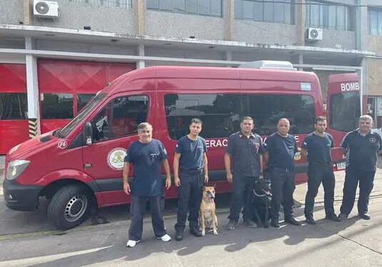 Bomberos de Brown viajan a Chaco para ayudar a encontrar a un niño perdido
