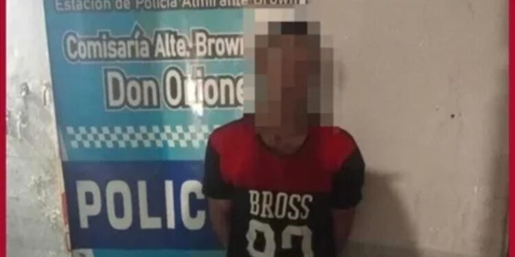 Don Orione: un joven golpeó a su pareja y quedó detenido